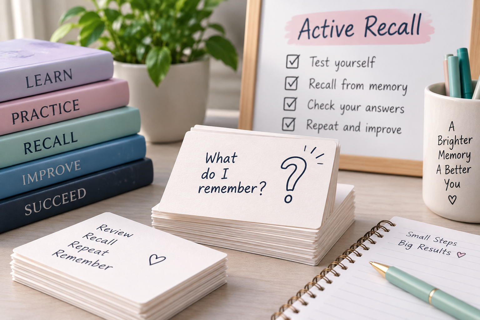 active recall studying