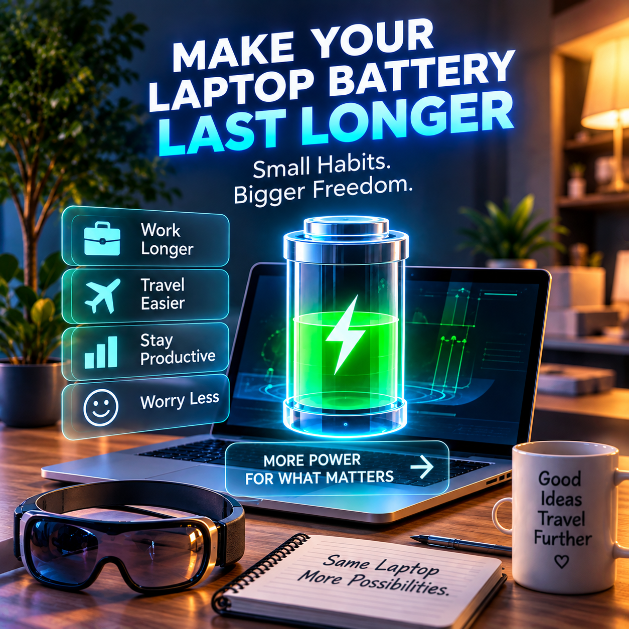 how to make laptop battery last longer